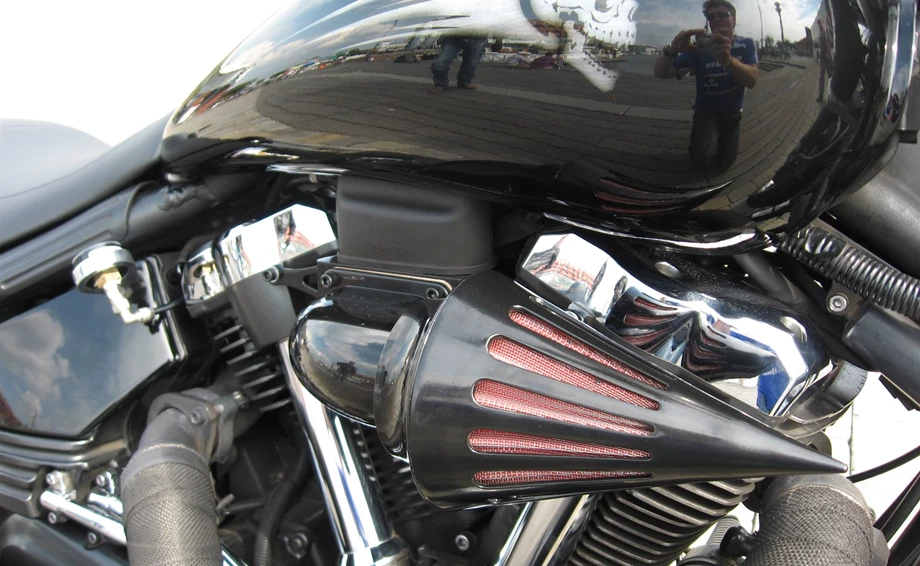 Umbgebautes Motorrad Yamaha XV 1700 Warrior Bild 7: Umbgebautes Motorrad Yamaha XV 1700 Warrior