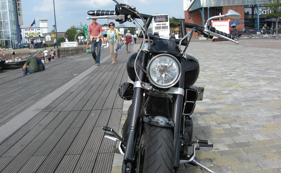 Umbgebautes Motorrad Yamaha XV 1700 Warrior Bild 8: Umbgebautes Motorrad Yamaha XV 1700 Warrior