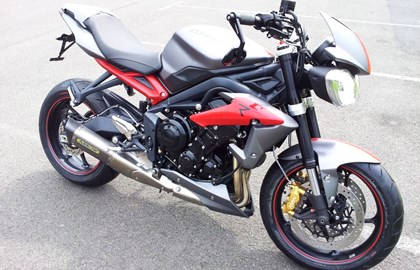 Triumph Street Triple 675 R Custom Bike Triumph Street Triple 675 R Custom Bike