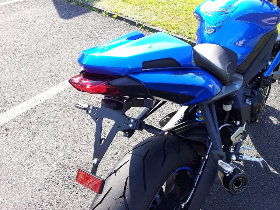 Umbgebautes Motorrad Triumph Street Triple Bild 8: Umbgebautes Motorrad Triumph Street Triple