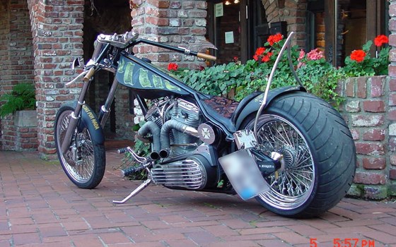 Umgebautes Motorrad Harley-Davidson Custom Bike von X-Trem Custombikes - Bild 11 Umgebautes Motorrad Harley-Davidson Custom Bike von X-Trem Custombikes - Bild 11