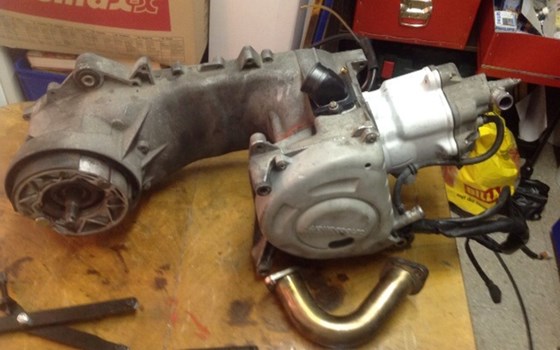 Umgebautes Motorrad Gilera Runner 180/SP von riskantvideo - Bild 4 Umgebautes Motorrad Gilera Runner 180/SP von riskantvideo - Bild 4