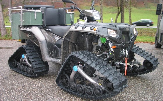 Umgebautes Motorrad Polaris Sportsman 850 von Motorrad-Wagner - Bild 1 Umgebautes Motorrad Polaris Sportsman 850 von Motorrad-Wagner - Bild 1