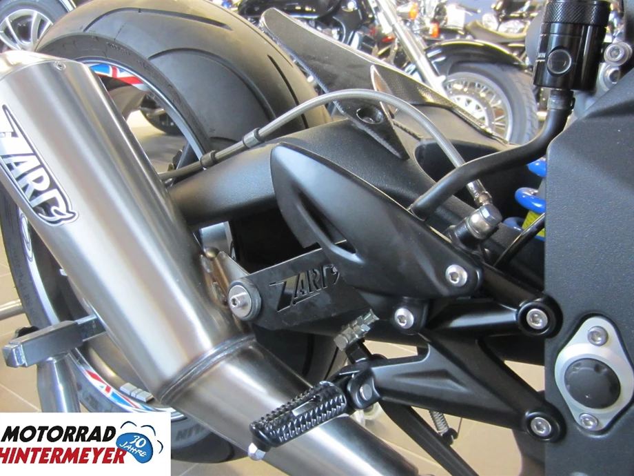 Umbgebautes Motorrad Triumph Street Triple 675 R Bild 2: Umbgebautes Motorrad Triumph Street Triple 675 R