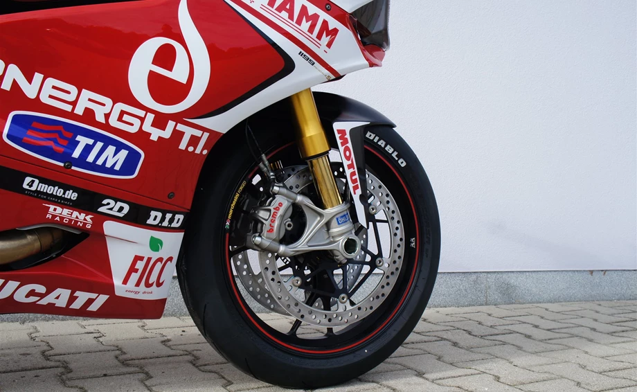 Umbgebautes Motorrad Ducati 1199 Panigale S Bild 5: Umbgebautes Motorrad Ducati 1199 Panigale S