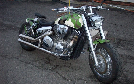 Umgebautes Motorrad Honda VTX 1300 von PW Moto e.K. - Bild 2 Umgebautes Motorrad Honda VTX 1300 von PW Moto e.K. - Bild 2