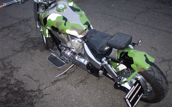 Umgebautes Motorrad Honda VTX 1300 von PW Moto e.K. - Bild 5 Umgebautes Motorrad Honda VTX 1300 von PW Moto e.K. - Bild 5