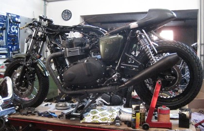 Triumph Thruxton Custom Bike Triumph Thruxton Custom Bike