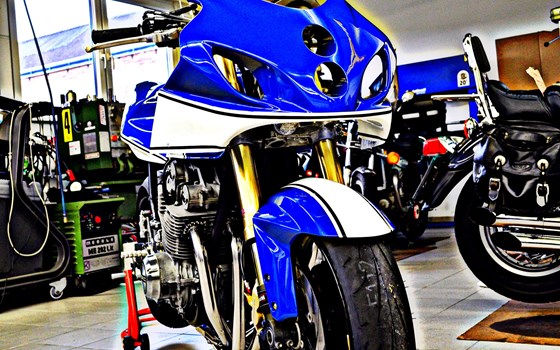 Umgebautes Motorrad Suzuki GS 1000 von Zweirad K. Hubeny GmbH - Bild 2 Umgebautes Motorrad Suzuki GS 1000 von Zweirad K. Hubeny GmbH - Bild 2