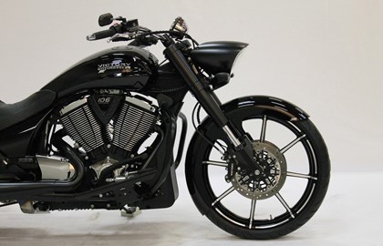 Victory Cross Roads Custom Bike