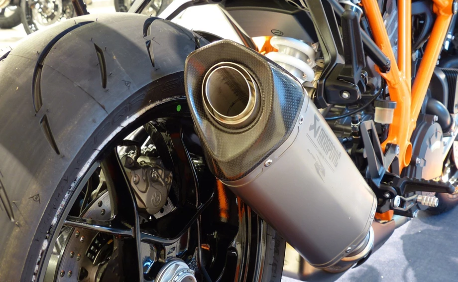 Umbgebautes Motorrad KTM 1290 Super Duke R Bild 1: Umbgebautes Motorrad KTM 1290 Super Duke R