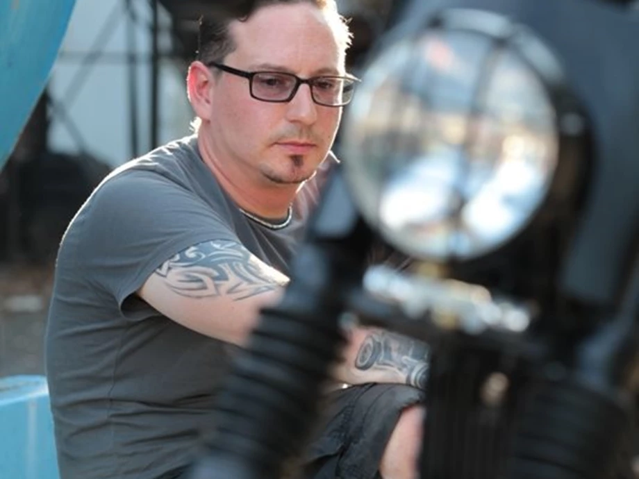 Umbgebautes Motorrad Triumph Scrambler Bild 2: Umbgebautes Motorrad Triumph Scrambler