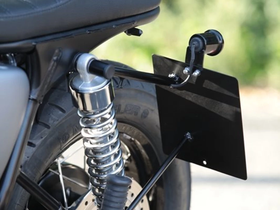 Umbgebautes Motorrad Triumph Scrambler Bild 4: Umbgebautes Motorrad Triumph Scrambler