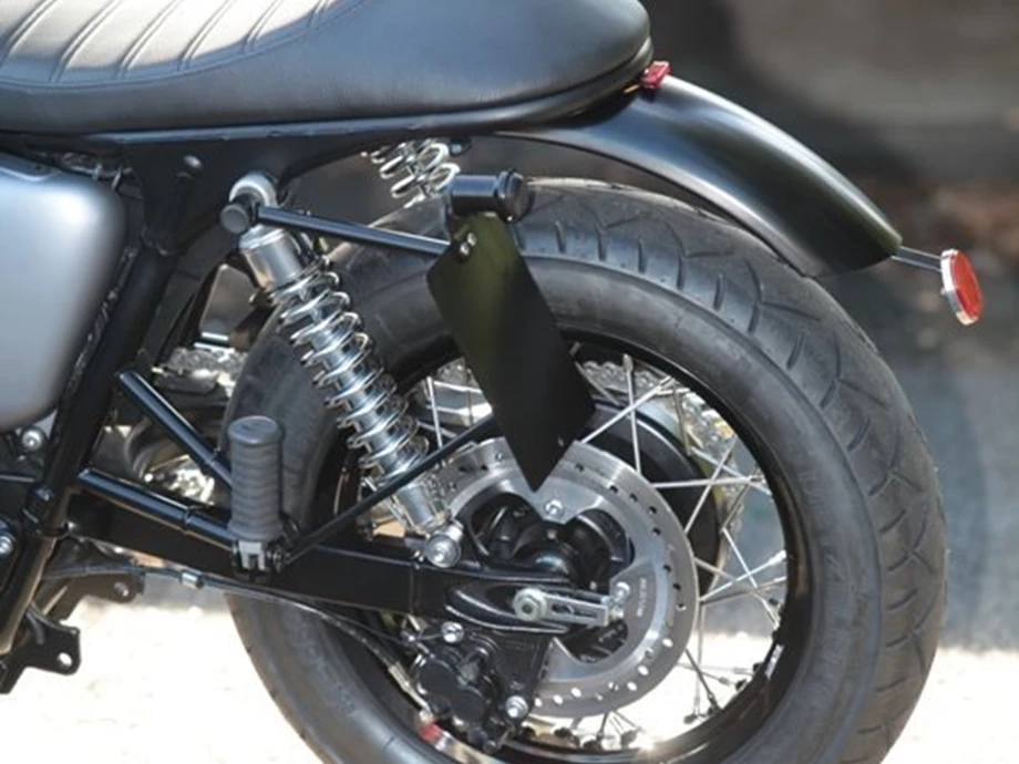 Umbgebautes Motorrad Triumph Scrambler Bild 8: Umbgebautes Motorrad Triumph Scrambler