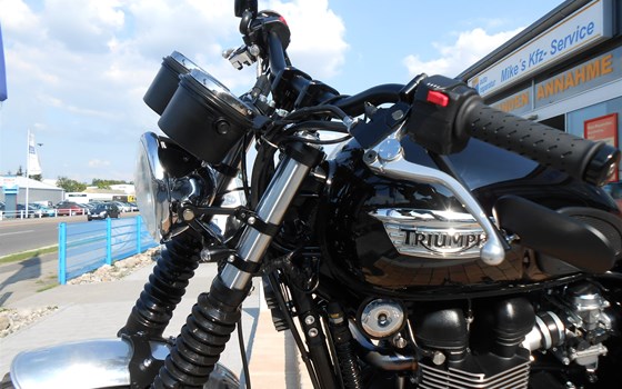 Umgebautes Motorrad Triumph Scrambler von Triumph Service Hamburg Nord - Bild 1