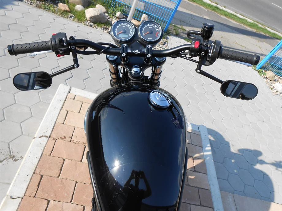 Umbgebautes Motorrad Triumph Scrambler Bild 2: Umbgebautes Motorrad Triumph Scrambler