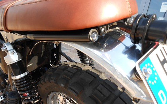 Umgebautes Motorrad Triumph Scrambler von Triumph Service Hamburg Nord - Bild 4