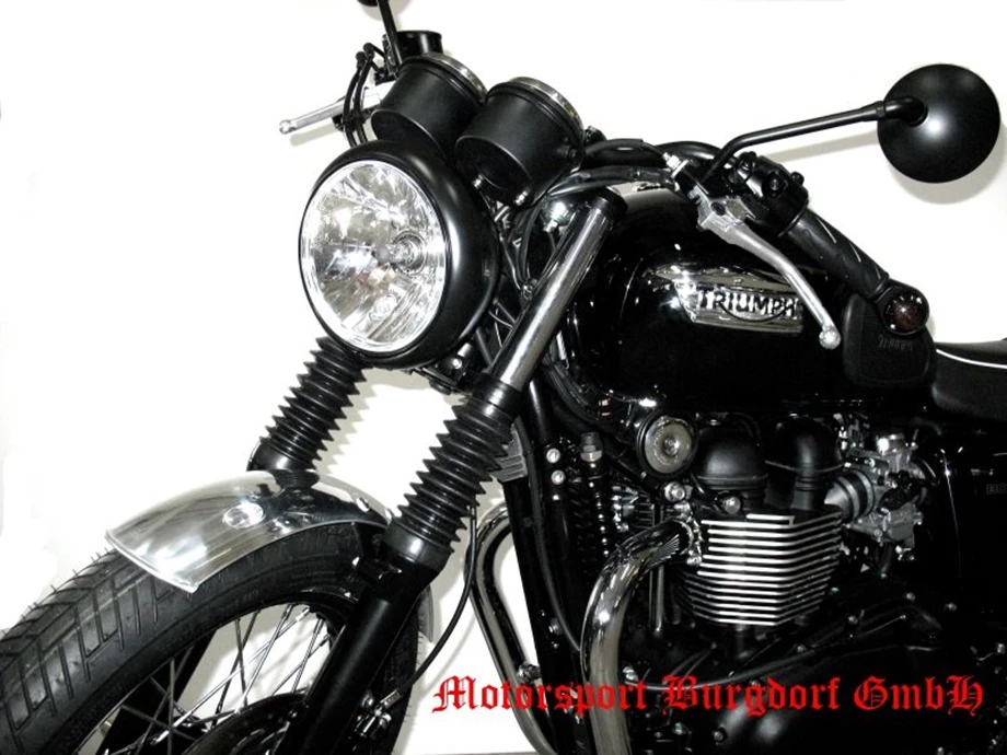 Umbgebautes Motorrad Triumph Bonneville T100 Black Bild 4: Umbgebautes Motorrad Triumph Bonneville T100 Black