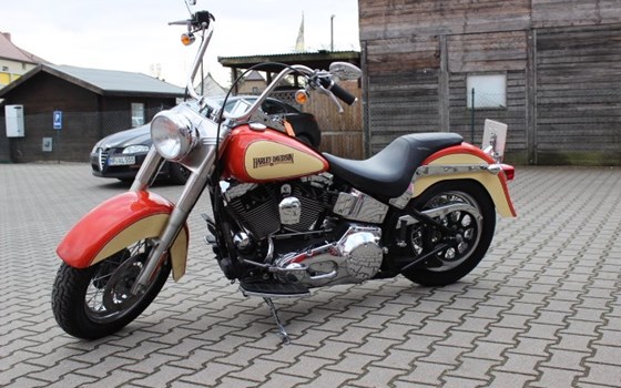 Umgebautes Motorrad Harley-Davidson Softail Heritage Classic FLSTC von Auto-und Motorradhaus Bürstadt GmbH - Bild 1 Umgebautes Motorrad Harley-Davidson Softail Heritage Classic FLSTC von Auto-und Motorradhaus Bürstadt GmbH - Bild 1