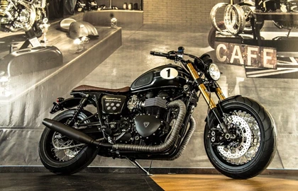 Triumph Bonneville Custom Bike Triumph Bonneville Custom Bike