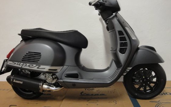 Umgebautes Motorrad Vespa GTS 300 i.e. Super Sport von Jahelka Zweirad GmbH - Bild 1 Umgebautes Motorrad Vespa GTS 300 i.e. Super Sport von Jahelka Zweirad GmbH - Bild 1