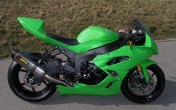 Umgebautes Motorrad Kawasaki Ninja ZX-6R von Motorrad Service Scheibe - Bild 7 Umgebautes Motorrad Kawasaki Ninja ZX-6R von Motorrad Service Scheibe - Bild 7