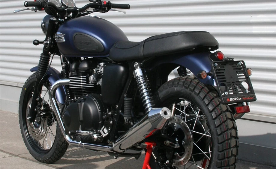 Umbgebautes Motorrad Triumph Scrambler Bild 2: Umbgebautes Motorrad Triumph Scrambler
