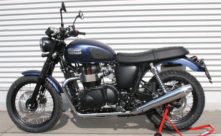Umbgebautes Motorrad Triumph Scrambler Bild 3: Umbgebautes Motorrad Triumph Scrambler