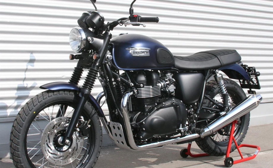 Umbgebautes Motorrad Triumph Scrambler Bild 4: Umbgebautes Motorrad Triumph Scrambler