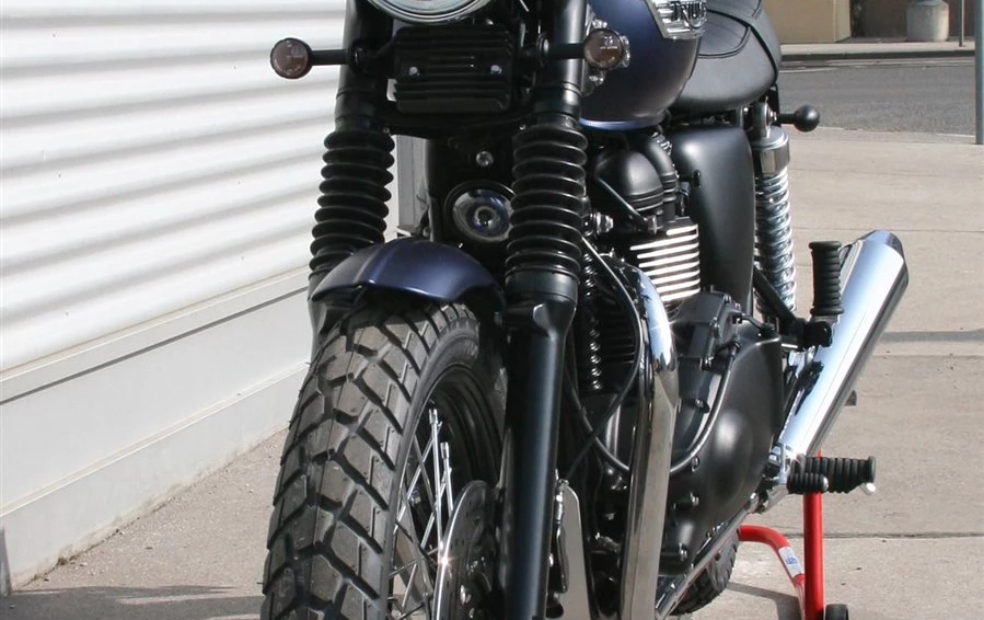 Umbgebautes Motorrad Triumph Scrambler Bild 5: Umbgebautes Motorrad Triumph Scrambler