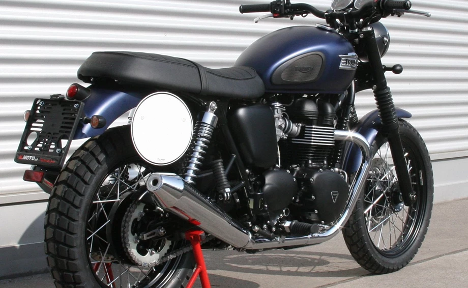 Umbgebautes Motorrad Triumph Scrambler Bild 8: Umbgebautes Motorrad Triumph Scrambler