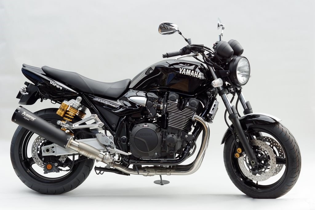 Umbgebautes Motorrad Yamaha XJR 1300