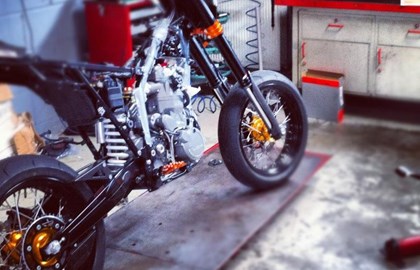 KTM 600 LC4 Custom Bike