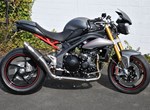 Umbgebautes Motorrad Triumph Speed Triple R