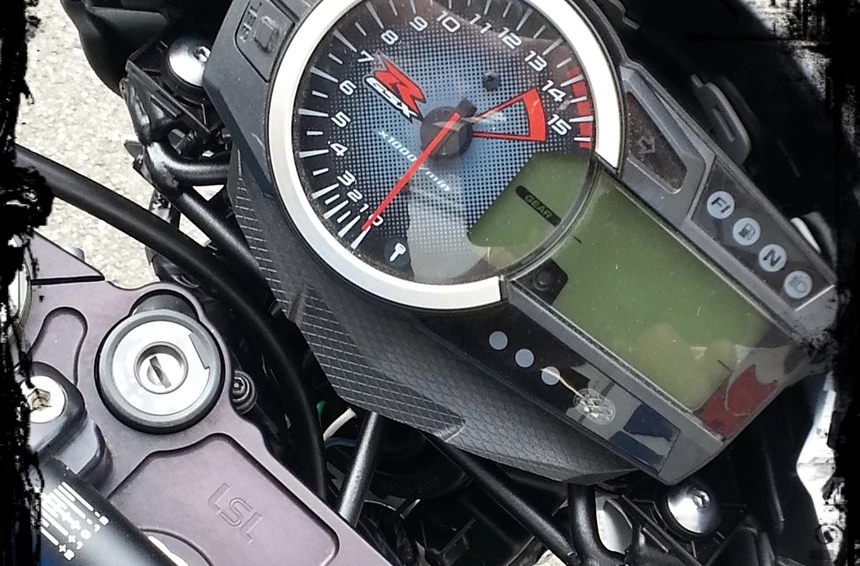 Umbgebautes Motorrad Suzuki GSX-R 1000 Bild 7: Umbgebautes Motorrad Suzuki GSX-R 1000