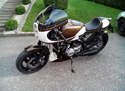 Umgebautes Motorrad Honda VF 500 F von Freithofnig - 1000PS.at