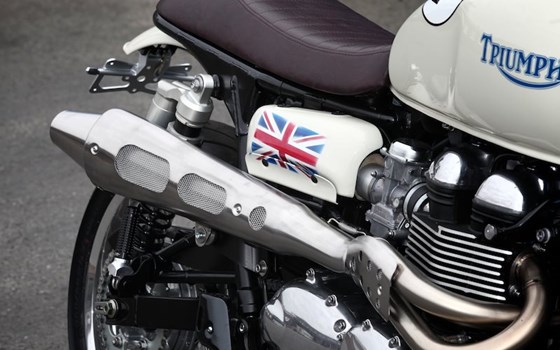 Umgebautes Motorrad Triumph Scrambler von Q-Bike Technik GmbH - Bild 6 Umgebautes Motorrad Triumph Scrambler von Q-Bike Technik GmbH - Bild 6