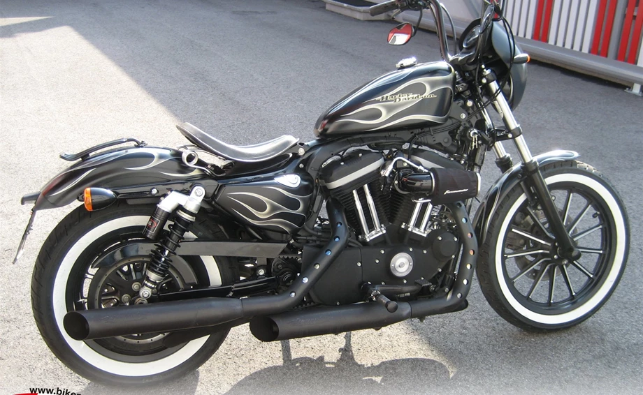 Umbgebautes Motorrad Harley-Davidson Sportster XL 883 N Iron Bild 1: Umbgebautes Motorrad Harley-Davidson Sportster XL 883 N Iron