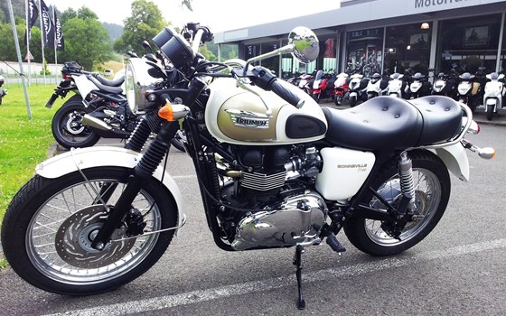 Umgebautes Motorrad Triumph Bonneville T100 von Motorradhaus Löhmer GmbH - Bild 4 Umgebautes Motorrad Triumph Bonneville T100 von Motorradhaus Löhmer GmbH - Bild 4