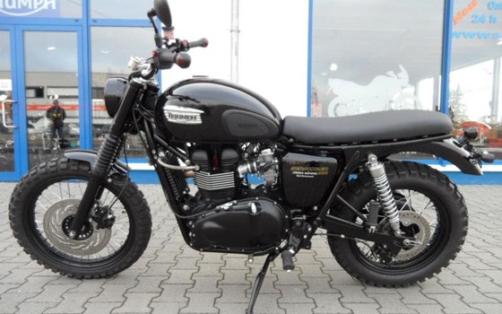 Umgebautes Motorrad Triumph Scrambler von sk-bikes GmbH - Bild 1 Umgebautes Motorrad Triumph Scrambler von sk-bikes GmbH - Bild 1