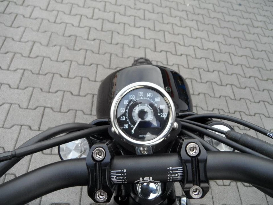 Umbgebautes Motorrad Triumph Scrambler Bild 2: Umbgebautes Motorrad Triumph Scrambler