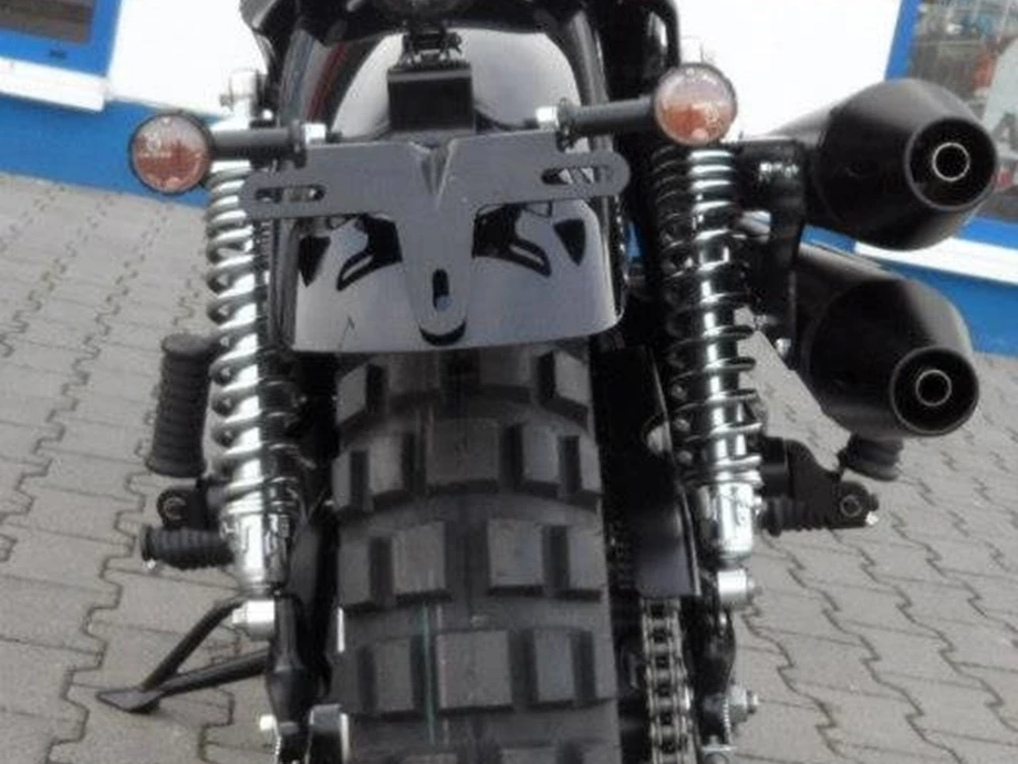 Umbgebautes Motorrad Triumph Scrambler Bild 3: Umbgebautes Motorrad Triumph Scrambler