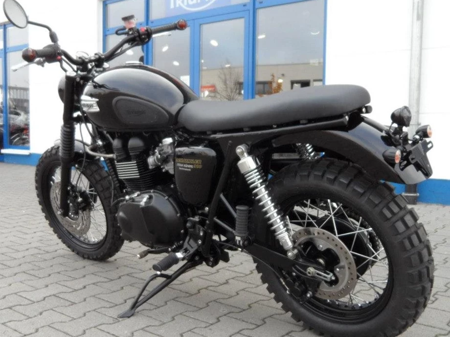 Umbgebautes Motorrad Triumph Scrambler Bild 4: Umbgebautes Motorrad Triumph Scrambler