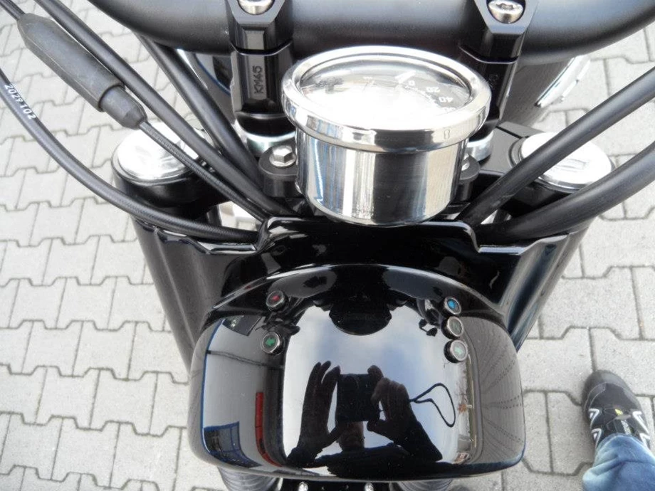 Umbgebautes Motorrad Triumph Scrambler Bild 5: Umbgebautes Motorrad Triumph Scrambler