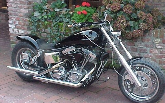 Umgebautes Motorrad Harley-Davidson Late Shovel von X-Trem Custombikes - Bild 1 Umgebautes Motorrad Harley-Davidson Late Shovel von X-Trem Custombikes - Bild 1