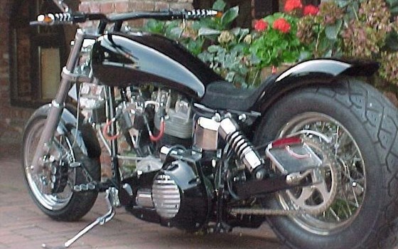 Umgebautes Motorrad Harley-Davidson Late Shovel von X-Trem Custombikes - Bild 3 Umgebautes Motorrad Harley-Davidson Late Shovel von X-Trem Custombikes - Bild 3