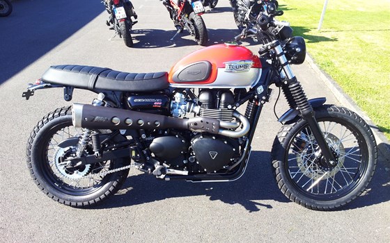 Umgebautes Motorrad Triumph Scrambler von Motorradhaus Löhmer GmbH - Bild 2 Umgebautes Motorrad Triumph Scrambler von Motorradhaus Löhmer GmbH - Bild 2