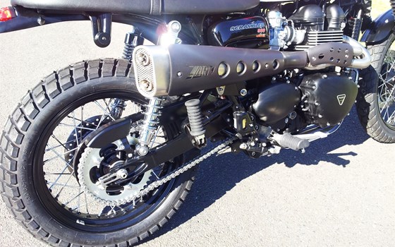 Umgebautes Motorrad Triumph Scrambler von Motorradhaus Löhmer GmbH - Bild 7 Umgebautes Motorrad Triumph Scrambler von Motorradhaus Löhmer GmbH - Bild 7