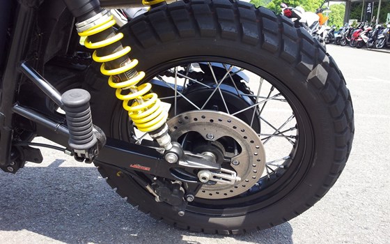 Umgebautes Motorrad Triumph Scrambler von Motorradhaus Löhmer GmbH - Bild 10 Umgebautes Motorrad Triumph Scrambler von Motorradhaus Löhmer GmbH - Bild 10