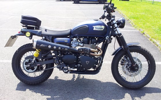Umgebautes Motorrad Triumph Scrambler von Motorradhaus Löhmer GmbH - Bild 2 Umgebautes Motorrad Triumph Scrambler von Motorradhaus Löhmer GmbH - Bild 2
